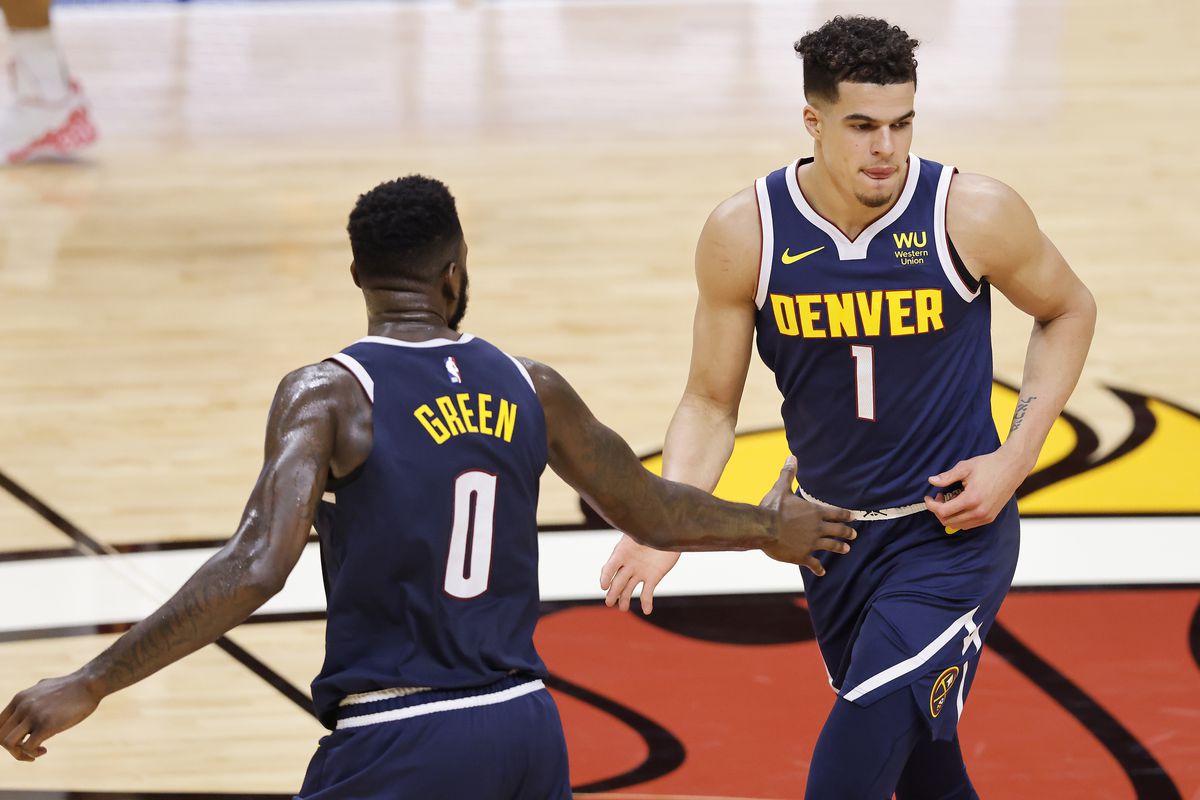 Denver Nuggets v Miami Heat