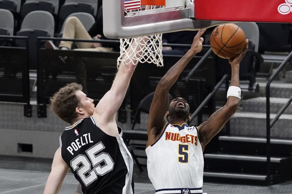 NBA: Denver Nuggets at San Antonio Spurs