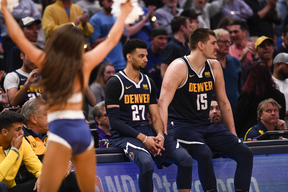 DENVER NUGGETS VS PORTLAND TRAIL BLAZERS, NBA PLAYOFFS