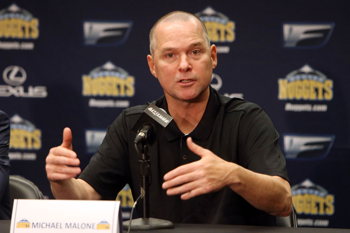 Can you hear me now? Michael Malone expounds on his hopes for the Denver Nuggets.