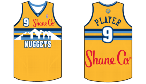 ShaneCo Nuggets Jersey